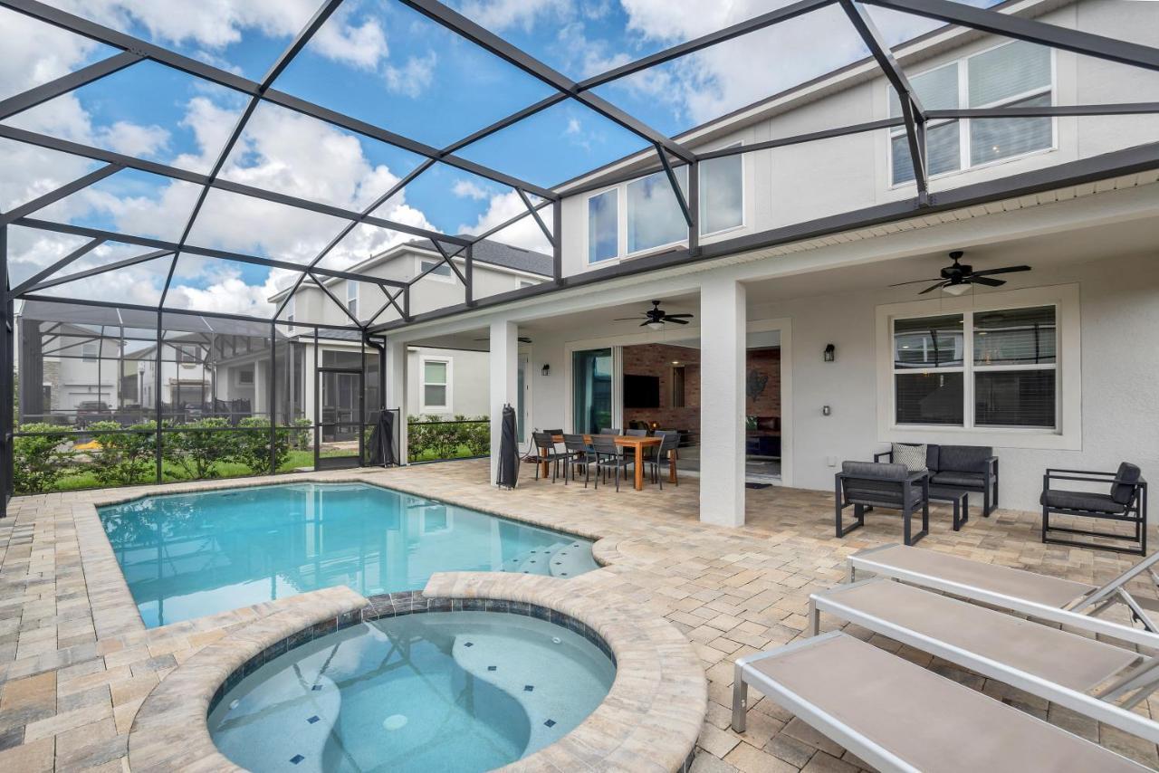 Modern Villa Wprivate Pool&Spa, Free Water Park Orlando Luaran gambar