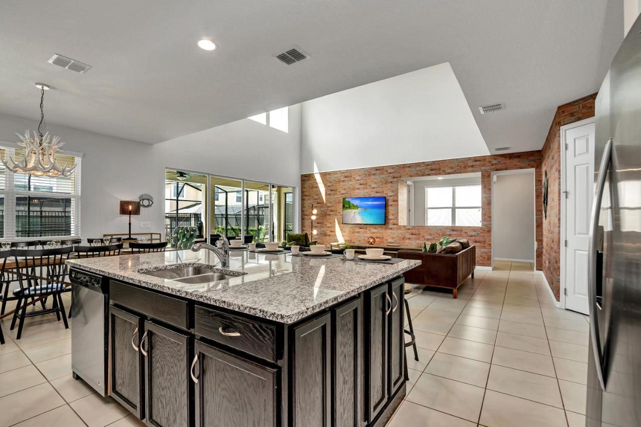 Modern Villa Wprivate Pool&Spa, Free Water Park Orlando Luaran gambar