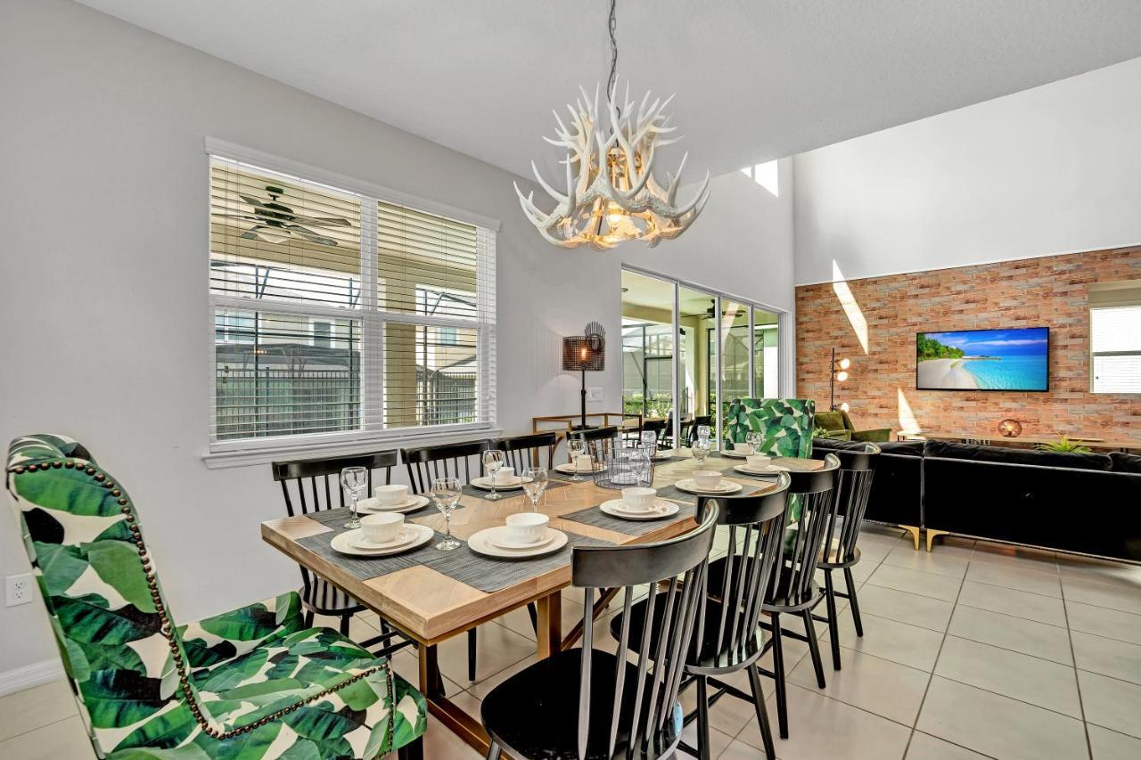Modern Villa Wprivate Pool&Spa, Free Water Park Orlando Luaran gambar