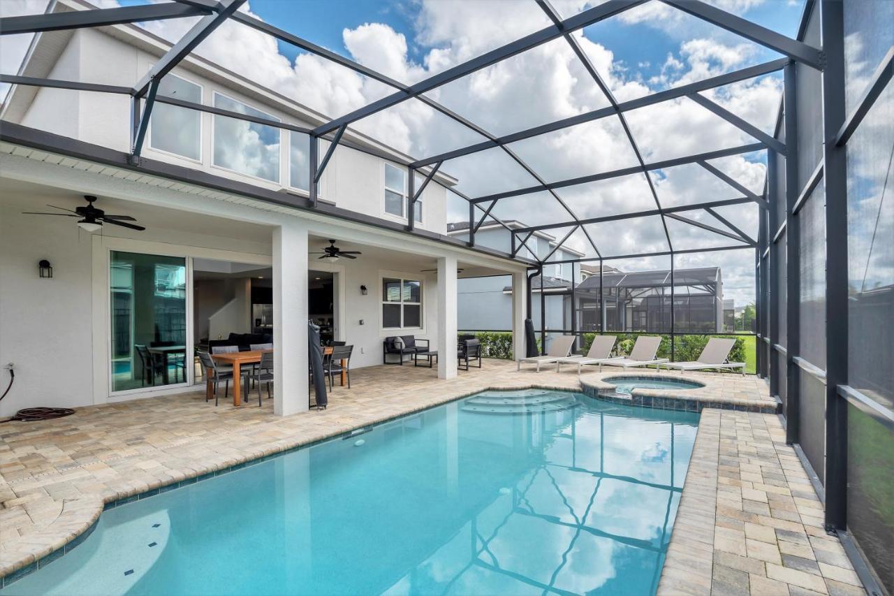Modern Villa Wprivate Pool&Spa, Free Water Park Orlando Luaran gambar