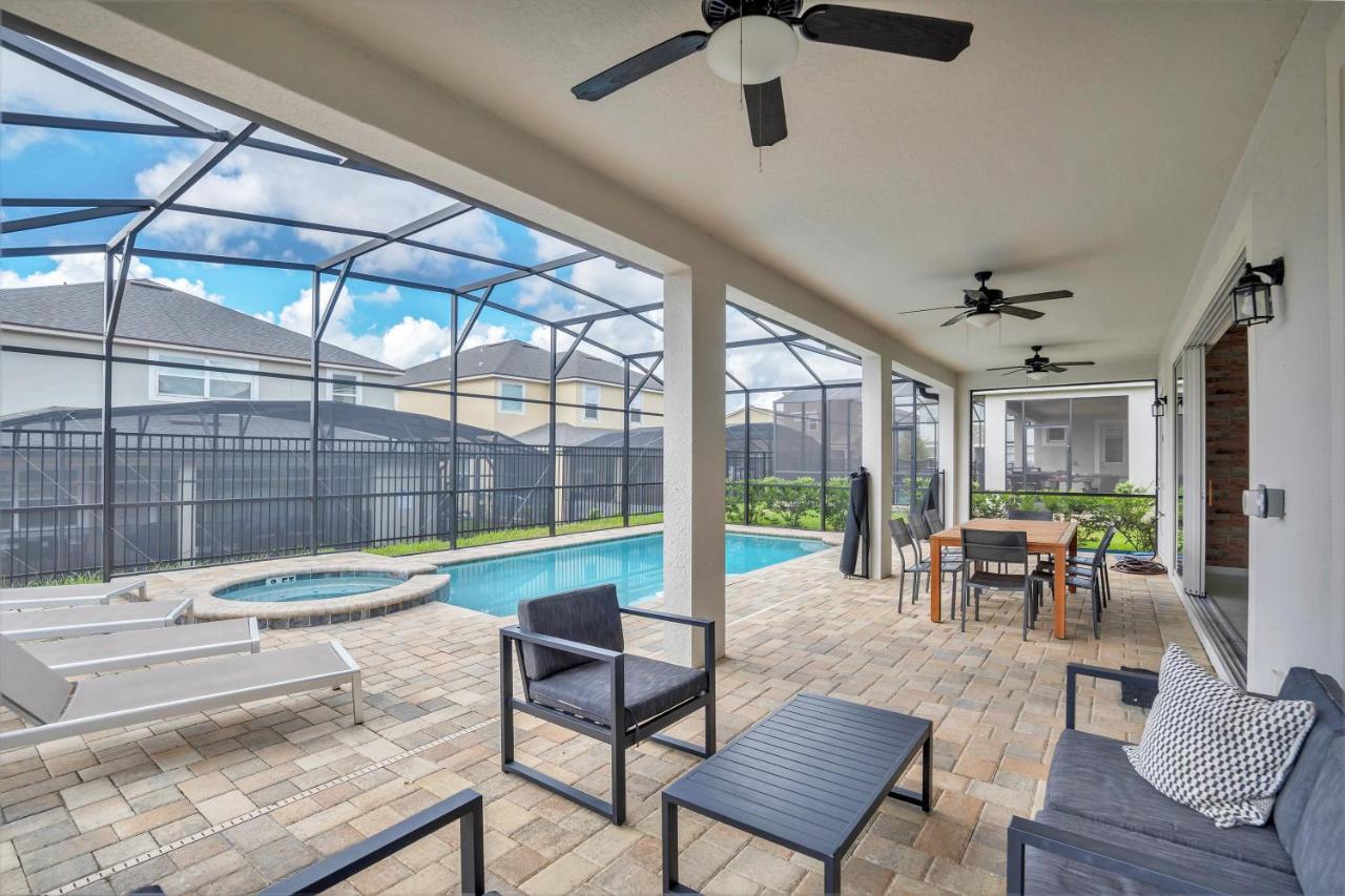 Modern Villa Wprivate Pool&Spa, Free Water Park Orlando Luaran gambar